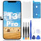 ZOETEC Screen Replacement For iPhone 13 Pro 6.1 LCD Full HD Retina Display COF Touch Screen Digitizer Frame Assembly with Repair Tool Kits, Waterproof Adhesive, Tempered Glass