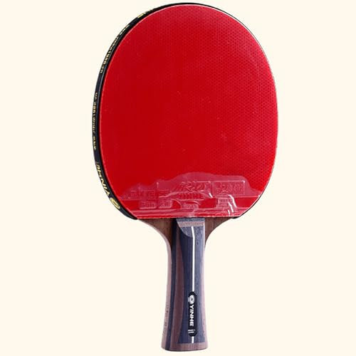 Juego de Tenis de Mesa, Pala de Tenis de Mesa Profesional, Pala de Ping Pong de Carbono Adecuada para Jugadores intermedios con Bolsa de Almacenamiento