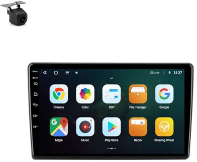 9 Pulgadas Android 13 Radio Coche para Kia Ceed ED 2006-2012 con Android Auto/Carplay GPS WiFi Bluetooth Radio FM Pantalla Dividida USB SWC GPS Coche Navegador(2+32G)