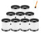 MKVAXR Waschbarer HEPA-Filter, for MOOSOO, XL-618A X6, for GeeMo, G201, Akku-Staubsauger, Filterelemente, Ersatzteile Auto-Vakuumfilter(9 HEPA)
