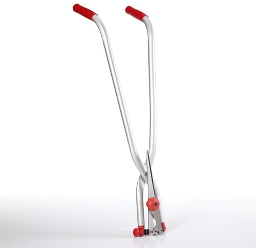 PROFI-PARTNER Ultraleichte Multiwinkel-Gartenschere 90cm - Heckenschere mit 180° verstellbarem Kopf - Astschere für hohe Hecken & bodennahe Pflanzen – Kraftsparende Gartenschere mit 3 Jahren Garantie