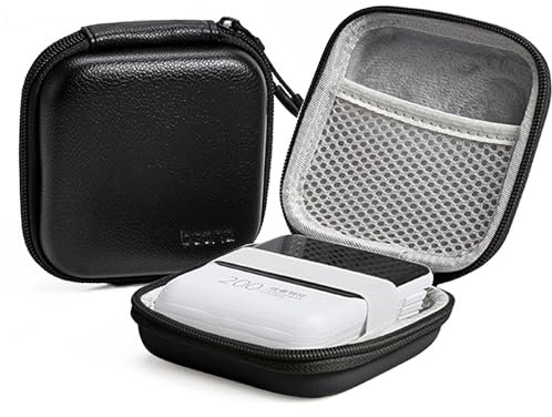 Linpr Charger Case for Macbook, Portable Tech Electronic Organizer Bag, Travel Storage Pouch for Laptop Accessories, MacBook Power Adapter, Charging Cords, USB Drives, Power Bank (Black, M)