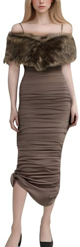 Luadnysin Robe Longue Femme Ete Courte Plage Chic Et Elegant Grande Taille De Robes Femmes D Été Lin Demoiselle d'honneur Boheme Mi D'été Ceremonie Short Soiree Légère Fluide Rose