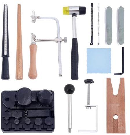 GIWFBQTR Ring Bender Tool Kit for Spoon Rings Spoon Ring Maker for Jewelry Making Ring Machine