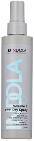 Indola Volumenspray und Haartrocknerschutz, 200 ml, für feines und poröses Haar