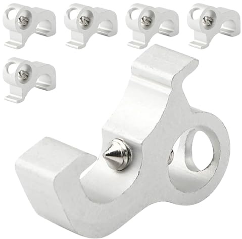 Gatuida 6 pezzi di blocchi per interruttori automatici: blocco di sicurezza per interruttore elettrico, morsetto di uscita, mini per pannelli di controllo elettrici per interruttori standard