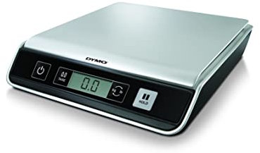 DYMO M10 Paketwaage | bis zu 10 kg | USB Briefwaage mit LCD-Bildschirm | 20 cm x 20 cm