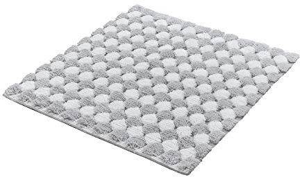 Kleine Wolke Badteppich, Silbergrau, 60 x 60 cm, 4004478246041