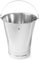 HENDI Eimer, mit verstärktem Boden, 15L, ø305x(H)330mm, Edelstahl