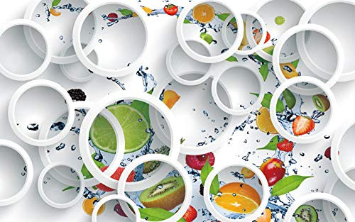 Fototapete Obst Moderne Wandbild Tapete 3D - Vliestapete - Wand Dekoration Für Küche Wohnzimmer Schlafzimmer Büro 450CMx300CM