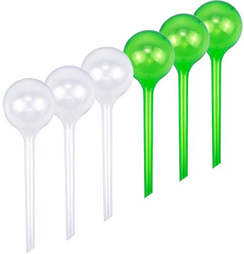 WEONE 6 Piezas Kit Riego por Goteo Automático para Plantas, PVC Goteros para Equipos de Riego Automático Sistema de Riego Automático Kit para Flores
