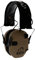 Walkers Razor Rechargeable Muff - FDE Full dynamic range HD Speakers for clear and balanced sound, Sound activated compression