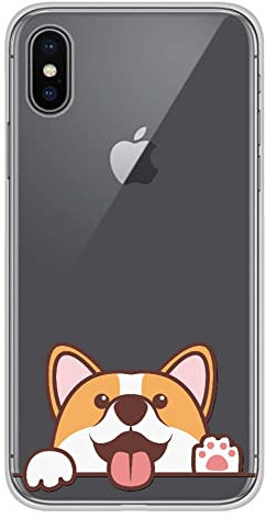 1001 Cover in silicone per Apple iPhone X/XS – Cuccetto Corgi