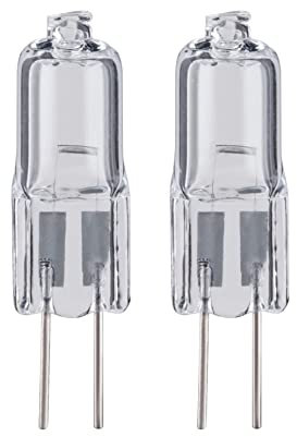 Paulmann 83149 Halogen Lampe Niedervolthalogen Stiftsockel 2er Set G4 12V Warmweiß 2x11 Watt dimmbar Klar 2900K G4
