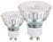EGLO GU10 Lampe 2er-Set, 2 LED Spots, Reflektorlampe je 3 Watt (entspricht 24 Watt), 240 Lumen, Leuchtmittel warmweiß, 3000 K, Glühbirne Ø 5 cm