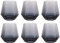 300ml Diamant Whiskey Gläser 4/6 Set, Klar Geometrisch Modisch Wasser Saft Tumbler Gekippt Scotch Glas Modern Look Für Männer Frauen, Papa, Ehemann, Freunde, Glaswaren Für Bourbon/Rum/Bar Tumbler