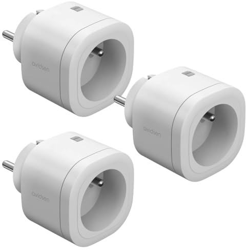 Avidsen - Lot de 3 prises connectées pour intérieur HomePlug - Avidsen - 127006X3
