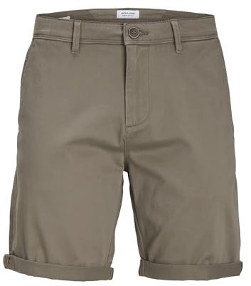 JACK & JONES Herren Chino Shorts Regular Fit 12165604,Bungee Cord,S