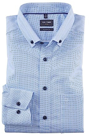 OLYMP Herren Businesshemd Langarm Luxor,modern fit,Button-Down-Kragen