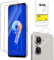 E-Hamii Protecteur D'écran Compatible avec ASUS Zenfone 9 [2 Pièces] + Caméra Arrière Protecteur [2 Pièces] Verre Trempé 9H [Résistant aux Rayures,Sans Bulles] [Transparente]