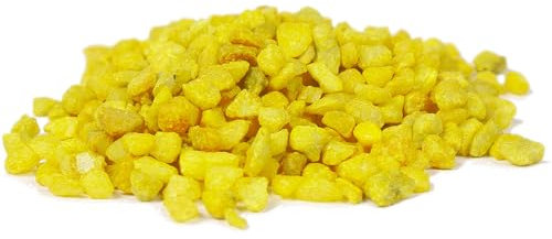 CREATIV DISCOUNT Deko-Granulat 2-3mm Körnung, 750g, gelb