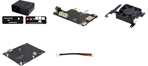 Osmond NASPi Lite Kit+X823 Expansion Board+X-C2 Adapter Board+Case for Raspberry Pie HDD/SSD Hard Disk Nas Storage Server