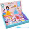 Aolso Magnetisch Anziehpuppen, Princess Magnetisches Ankleidespielset, Künstler zum Ankleiden, Verkleide Dich als Prinzessin Magnetisches Puzzlespielzeug, Prinzessin-Anziehspiel, Magnetspiel