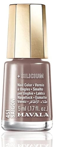 Mavala Timeless Color's 2024 Breathable Mini Nail Polish - Saigon 5ml (451)