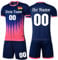KILUZARNO Personifizieren Handball Trikot Set - Benutzerdefiniert Handball Trikot Kinder Erwachsene mit Namen Nummer Team Logo
