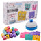 90 Stück Holzwürfel Puzzle Spielzeug Magic Face Building Block Denkspiel Sensorik Bunte Würfelpuzzle Spiel Puzzle Bauwürfel Kinder Ab 3 Jahren, Mit Einer Glocke