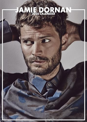 Calendars R Us Jamie Dornan Kalender 2025, Spiralbindung, A3