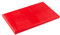 TOPATUPA - Tabla de corte profesional de polietileno - 50x30x2 cm - con gomas antideslizantes (Rojo)