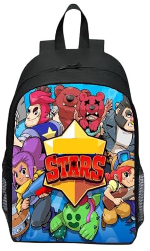 PEAJPBS Wilderness Battle Rucksäcke Kinder Battle Schulrucksack, Anime Rucksack Kinder Rucksäck, Wilderness Battle Rucksack für Geschenk, Schulkinder Schultertaschen Schultaschen Jungs und Mädchen