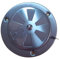 LOVIVER BBQ Smoker Air Vent Grill Damper, Easy Installation, Flow Control Round Adjustable Barbecue Parts Exhaust Vent Cap, 95 mm Diameter
