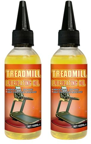 2 Pcs Walking Pad Lubricant Oil 100% Pure Silicone Treadmill Oil Treadmill Lubricant For Belt Suitable for Most Running and Other Fitness Equipment 100ml
