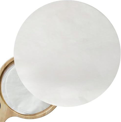 100 Pcs 6 Inch Round Baking Paper - Cake Tin Liners - Suitable for Cake tins, air Fryer, springform pan and Tortilla Press