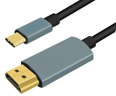 PH26 Cable USB C vers HDMI [4K/3D] 2M Compatible avec Samsung Galaxy A56 Câble Type C HDMI 2.0 Ultra HD 4k, Full HD/3d Haute Vitesse