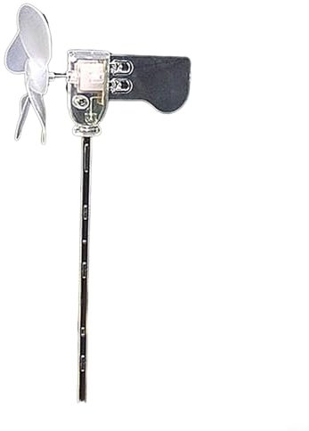 ZAMETTER Mini generatore di turbina eolica Modello educativo Generatore di energia eolica Modello Desktop Strumento di aiuto didattico Scienza Attrezzatura di laboratorio con luce LED per laboratorio