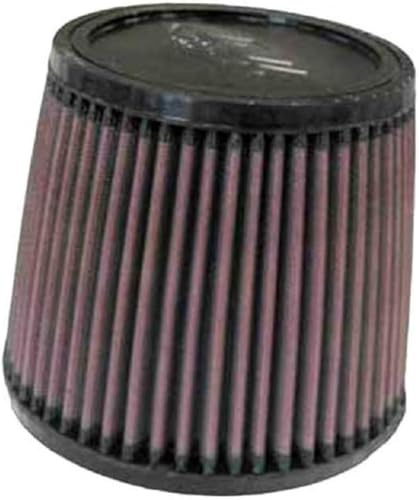 K&N Universal Clamp-On Air Filter: High Performance, Premium, Washable, Replacement Filter: Flange Diameter: 2.75 In, Filter Height: 5 In, Flange Length: 0.75 In, Shape: Round Tapered, RU-4450