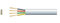 yourspares 4 core flat Tel/Data cable, 4 x 7/0.15mm, White, 100m