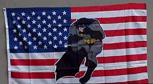 Flagge Fahne ca. 90x150 cm : USA Batman