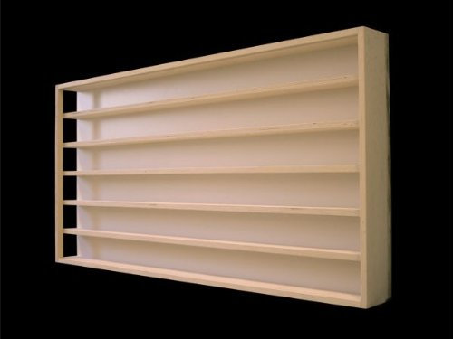 Alsino 100 cm 6Fach HO Vitrine mit Nuten für Spur H0 rechtes Teil E13AR