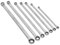 Sealey Ak6319 Doppelring-Ratschenschlüssel-Set, 7-teilig, extralang, metrisch