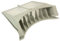 First4spares Hinged Lint/Fluff Filter for Hotpoint Tumble Dryers (Grey)
