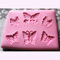 Stampi in Silicone Assortito per: FIMO, Pasta Di Zucchero, Cioccolatta, Torta, Dolce e Decorazione in Genere (Serie Farfalle (C))