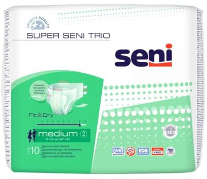 Super Seni Trio Medium GRÜN (2) 2-er Pack