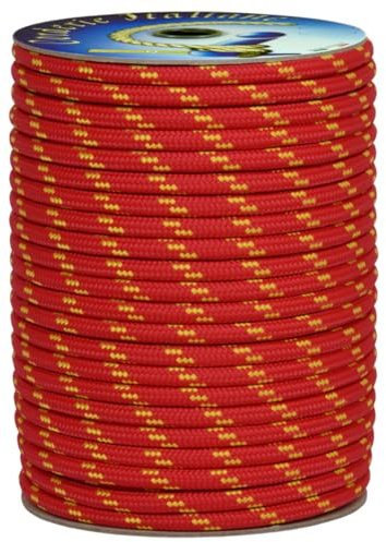 Corderie Italiane 6014539-00 Braid Corit, 12 Mm-20 Mt, Rojo