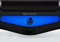 Play Station PS4 Lightbar Sticker Aufkleber Invertiert The Avangers Logo (schwarz)