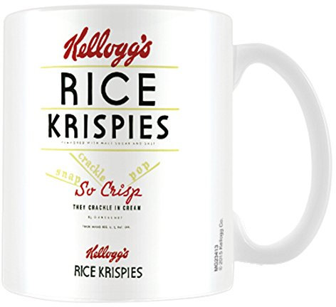 Kelloggs Rice Krispies-Vintage Ceramic Mug, Multicoloured, 8x11.5x9.5 cm