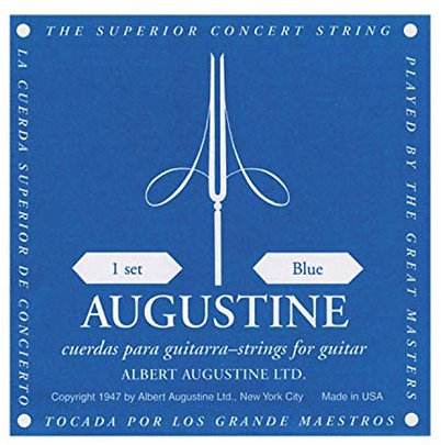 Augustine Saiten für klassische Gitarren, Blau, 2 Stück